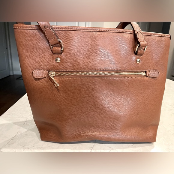 Coach Brown Leather Shoulder Bag - Picture 7 of 13